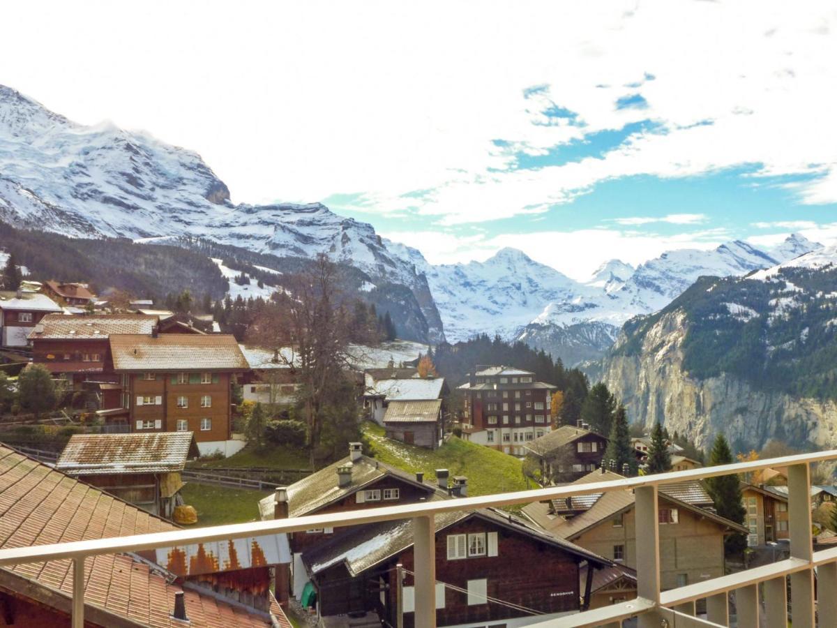 Apartment Eden By Interhome Wengen Eksteriør billede