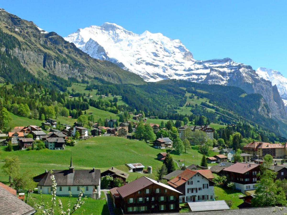 Apartment Eden By Interhome Wengen Eksteriør billede